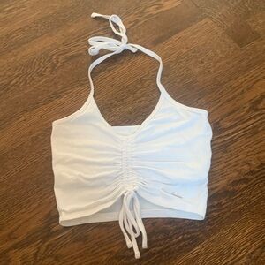 Hollister halter white